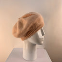 Malisa Knitted Beret in Creme Brulee