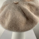 Malisa Knitted Beret in Creme Brulee