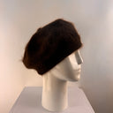 Malisa Knitted Beret in Chocolate