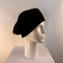 Malisa Knitted Beret in Black