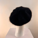 Malisa Knitted Beret in Black