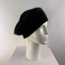 Malisa Knitted Beret in Black