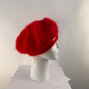 Malisa Knitted Beret in Red
