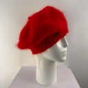 Malisa Knitted Beret in Red