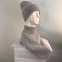 Malisa Beanie Hat in Light Grey