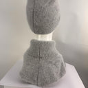 Malisa Beanie Hat in Light Grey