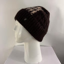 Rabionek Brown Cable Knit Beanie