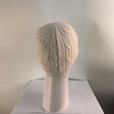 Rabionek Winter White Cable Knit Baseball Cap