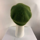 Rabionek Angora Knit Beret In Forest Green