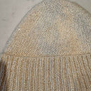 Marella Ensign Knitted Hat in Wool White
