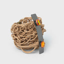 Katerina Vassou Solo Bracelet In Latte With Orange Crystals