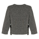 Kozan Arturo Jacket In Grey Herringbone