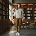 Marella MLLAQUILA Knitted Skirt In Beige