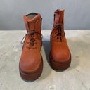 Lofina Ankle Boots with Side Zip In London Spice