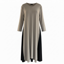Kedziorek Long Sleeve Dress In Cloud/Black