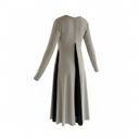 Kedziorek Long Sleeve Dress In Cloud/Black