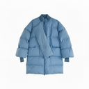 Bitte Kai Rand 3/4 Length Quilted Coat In Lake Blue