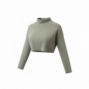 Henriette Steffenson Short Pullover in Elephant