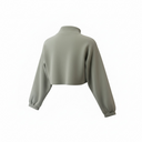 Henriette Steffenson Short Pullover in Elephant