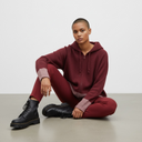 Rundholz Zip Cardigan 535 with Hood In Lava Crystal