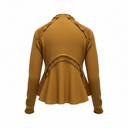 Rundholz Cardigan With Cut Out Ladder Detail In Bronze