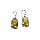 Zsiska Lumi Gold Foil Earrings