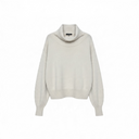 Marella Mllracconto Pure Wool Sweater In Maglia Stone