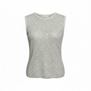 Marella SABA2 Silver Sequin Tank Top