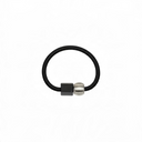 Zsiska Magnetic Bracelet In Black/Silver