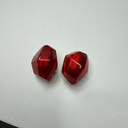 Zsiska Clip On Earrings In Red