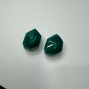 Zsiska Clip On Earrings In Green
