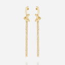 Zag Long Savina Earring In Gold