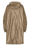 Ilse Jacobsen Shimmer Light Weight Jacket In Beige Gold