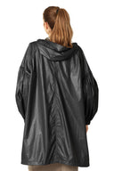 Ilse Jacobsen Shimmer Light Weight Jacket In Dark Indigo Gold