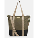 Ilse Jacobsen Every06 Shopper Shoulder Bag In Army /Black