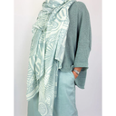 Rundholz Scarf 477 Mint Lime Print
