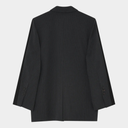 2NDDAY Oren Single Breasted Jacket In Charcoal Pinstripe