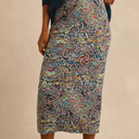 Sahara Patchwork Fields Jersey Tube Skirt