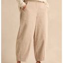 Sahara Jumbo Cord Bubble Trouser in Ecru
