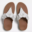 Fitflop Lulu Toe-Post Sandals in Urban White