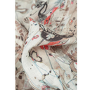 Grizas Long Linen Shirt In Stone Multi