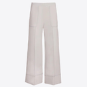 Vilagallo High Waisted Cream Trousers