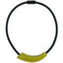 Zsiska Short Crescent Shaped Magnetic Cord Necklace