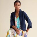 Sahara Linen Cropped Jacket
