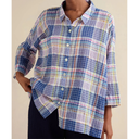 Sahara Night Multi Crinkle Check Shirt
