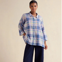 Sahara Night Multi Crinkle Check Shirt