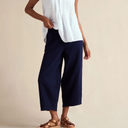 Sahara Mini Waffle Bubble Trouser In Night