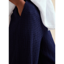 Sahara Mini Waffle Bubble Trouser In Night