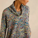 Sahara Patchwork Fields Jersey Top