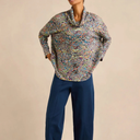 Sahara Patchwork Fields Jersey Top